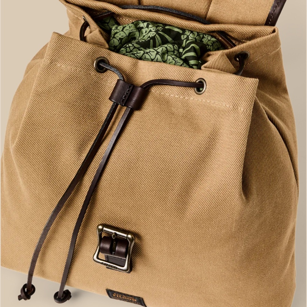 Filson Rugged Twill Drawstring Backpack - Picture 4 of 5